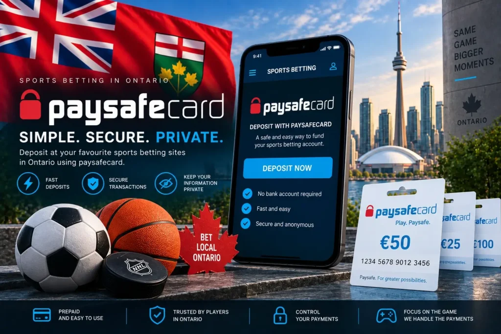 Paysafecard Payment Method in Ontario